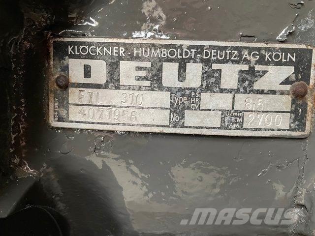 Deutz F1L 310 motor Mootorid
