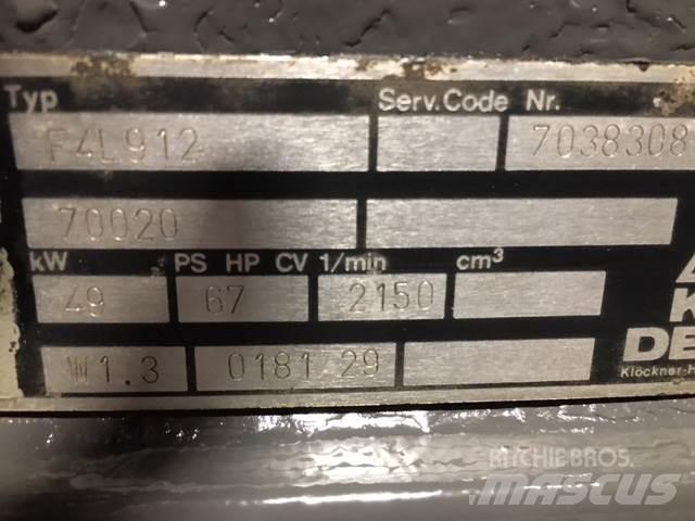 Deutz F4L 912 motor Mootorid