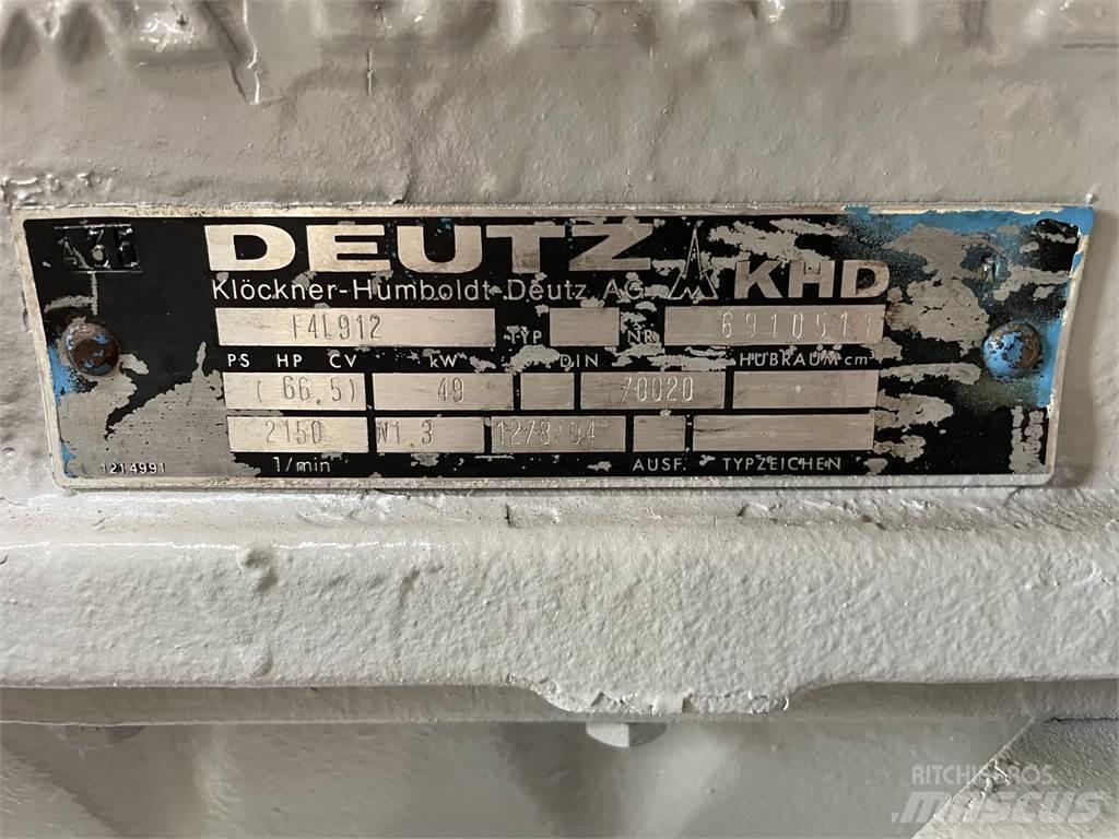 Deutz F4L 912 motor Mootorid