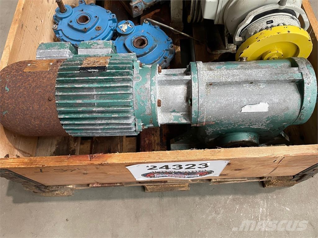  Diverse gear og gearmotor Mootorid