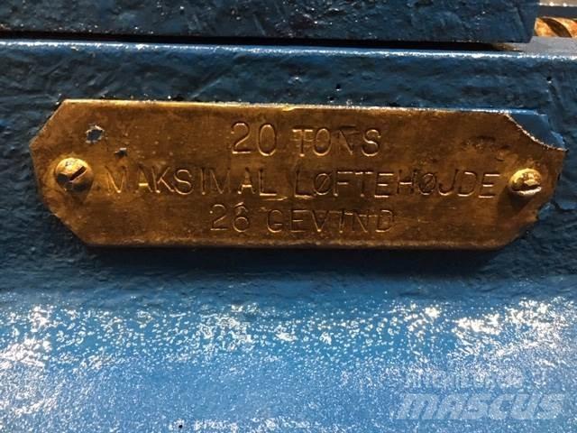  Donkraft, 20 ton mekanisk Muud osad