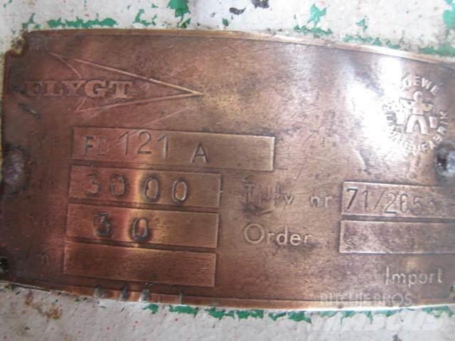 Flygt pumpe type FD121A Veepumbad