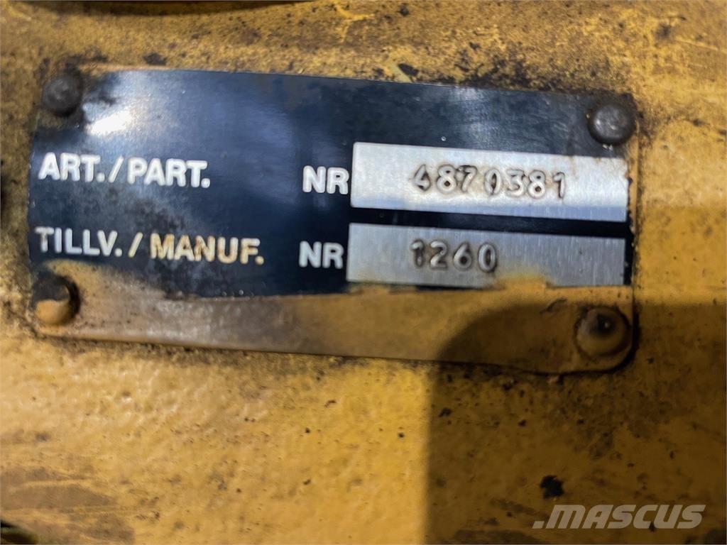  Frontaksel ex. Volvo L70 Sillad