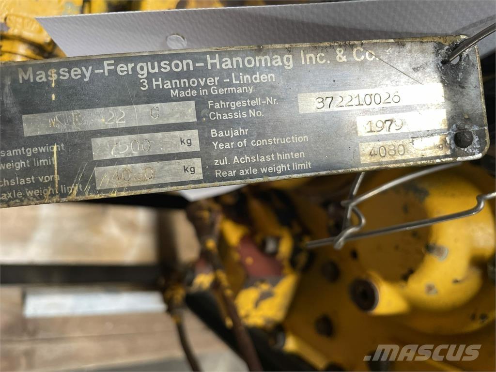 Hanomag 22C transmission Ülekandemehhanism