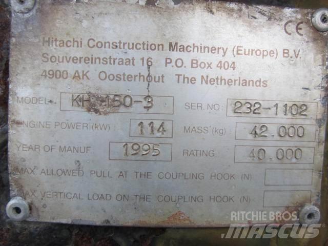 Hitachi KH150-3 til ophug Roomikekskavaatorid