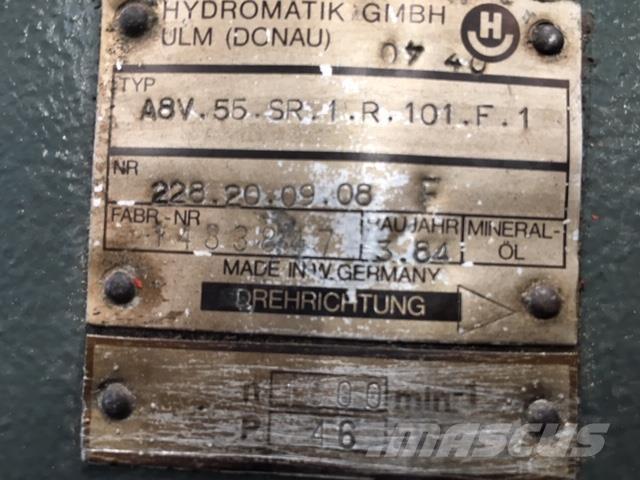  Hydr. pumpe ex. O&K RH5 Hüdraulika
