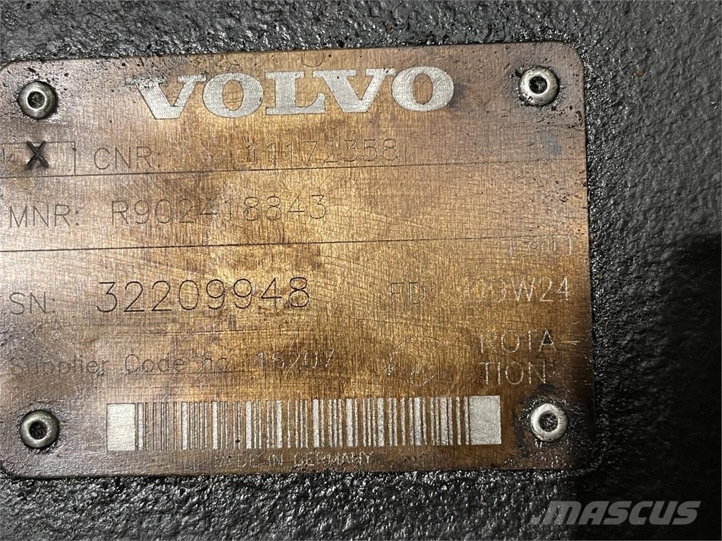  Hydr. pumpe ex. Volvo L120F Hüdraulika