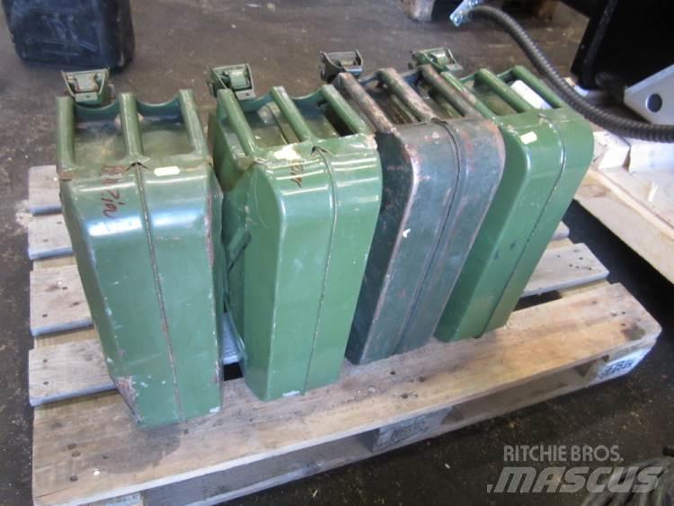  Jerrycans 20 Ltr. - 4 stk. Muud osad