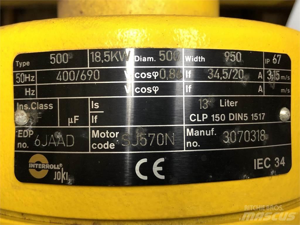 Joki Tromlemotor Type 500 Konveierid