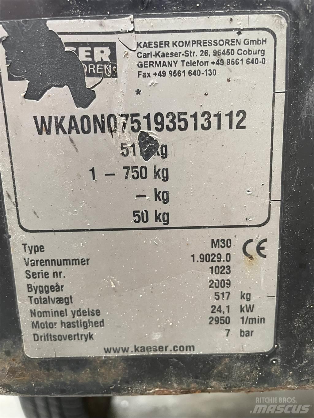 Kaeser M30 kompressor Kompressorid