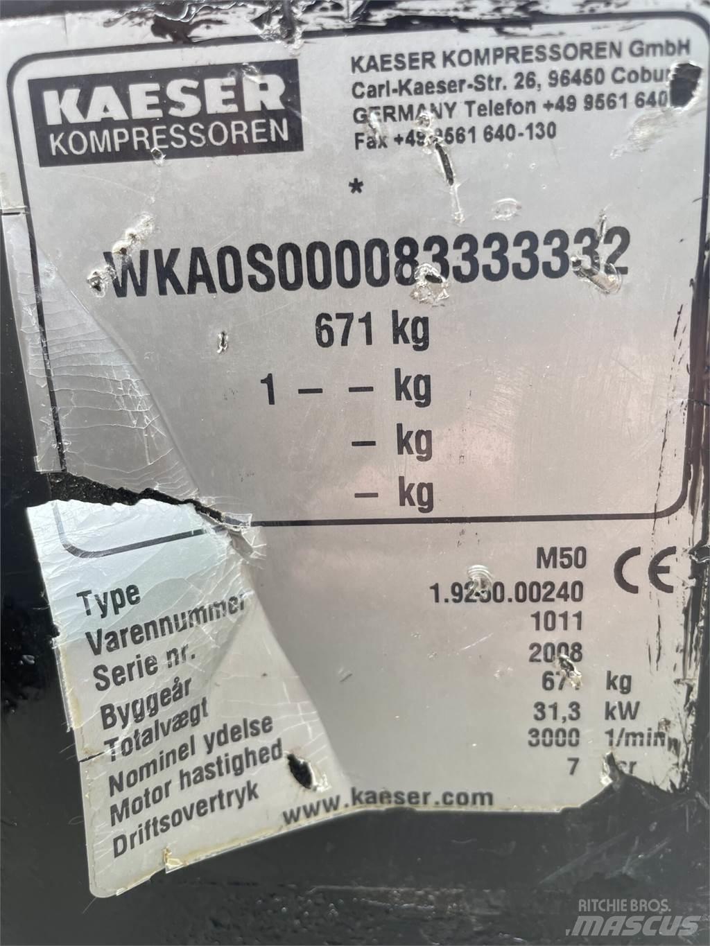Kaeser M50 kompressor Kompressorid