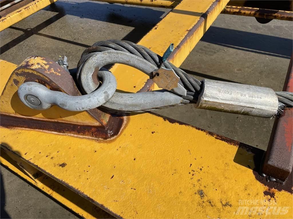  Løfteåg 42 ton Kraanade varuosad ja varustus