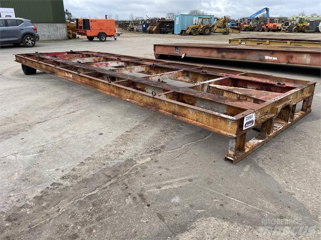 Mafi trailer 20ft - 25 ton Raskeveo poolhaagised