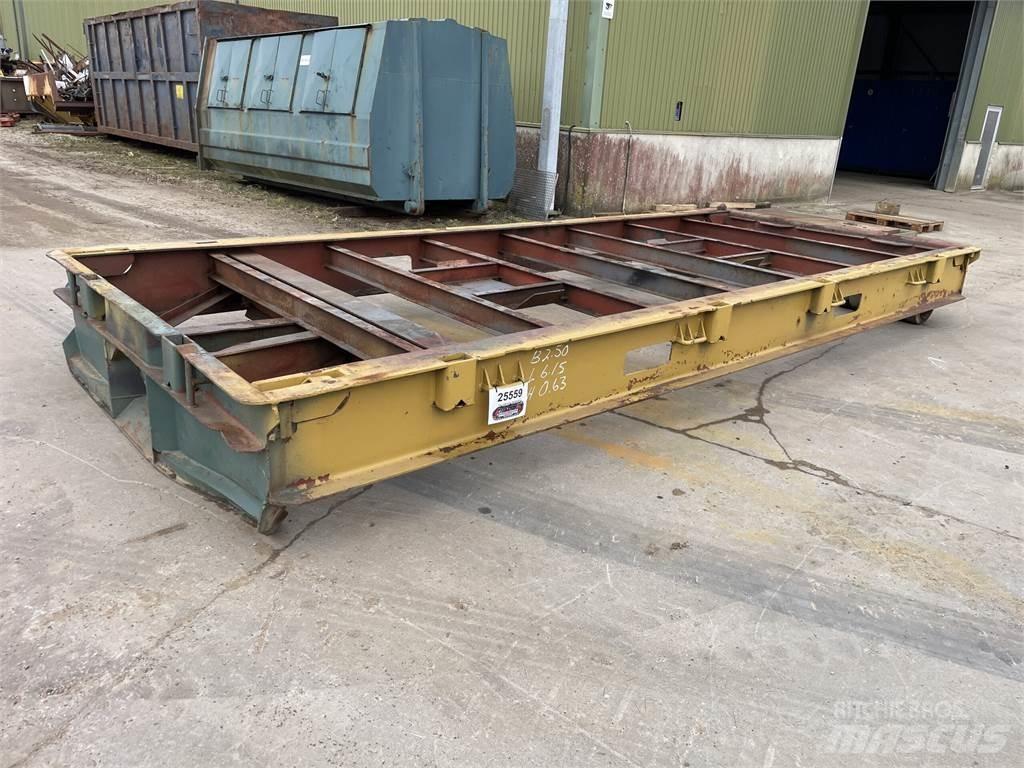  Maft trailer 20ft - 25 ton Raskeveo poolhaagised