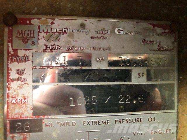  MGH gear Type 431T Käigukastid