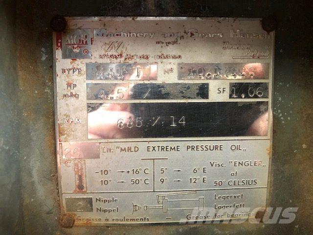  MGH Type 431T gear Käigukastid