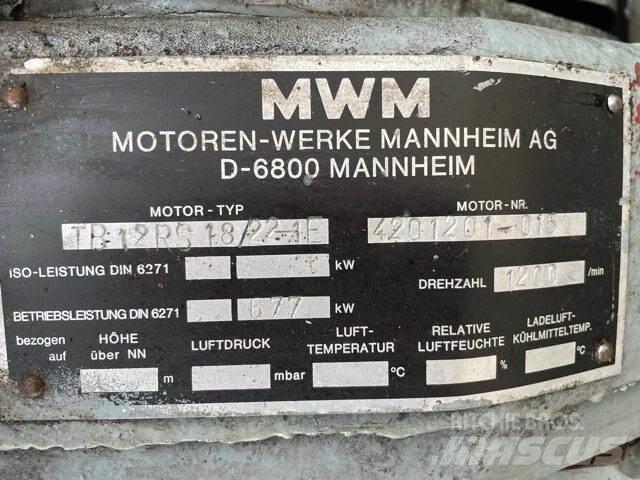 MWM TB12RS 18/22-1E motor Mootorid