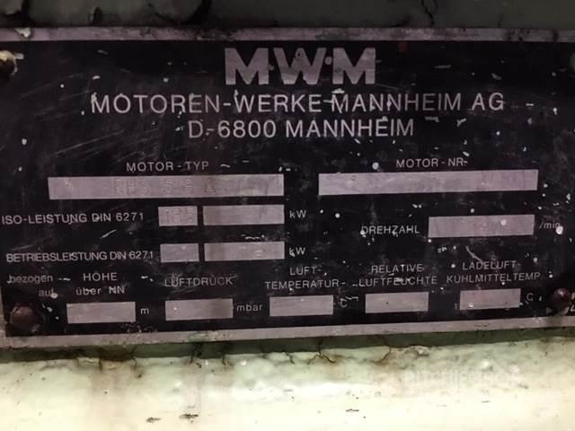 MWM type RHS518A motor Mootorid