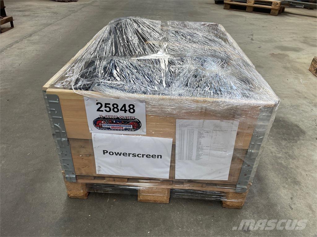 Powerscreen reservedele Ehituspurustid