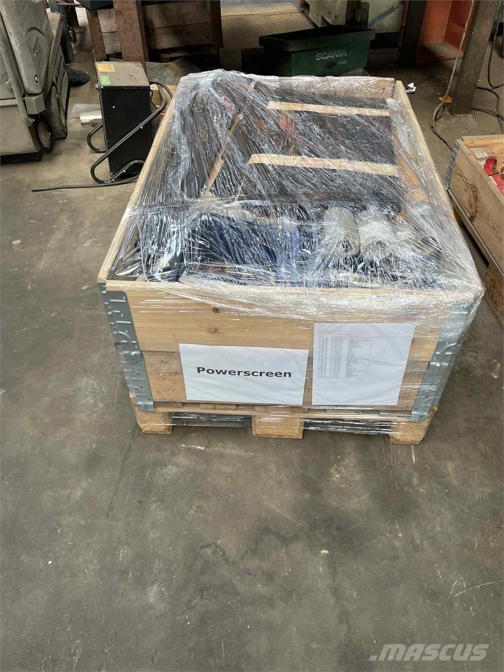 Powerscreen reservedele Ehituspurustid