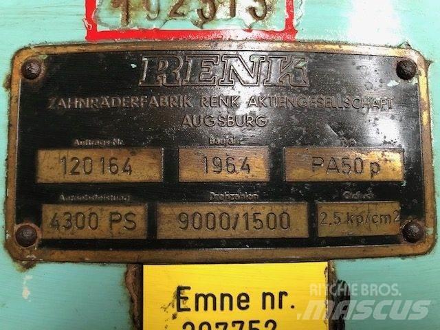 Renk gear type PA50p Käigukastid