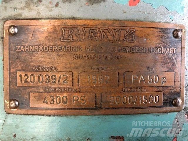 Renk gear type PA50P Käigukastid