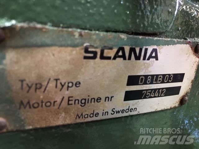 Scania D8LB03 motor Mootorid