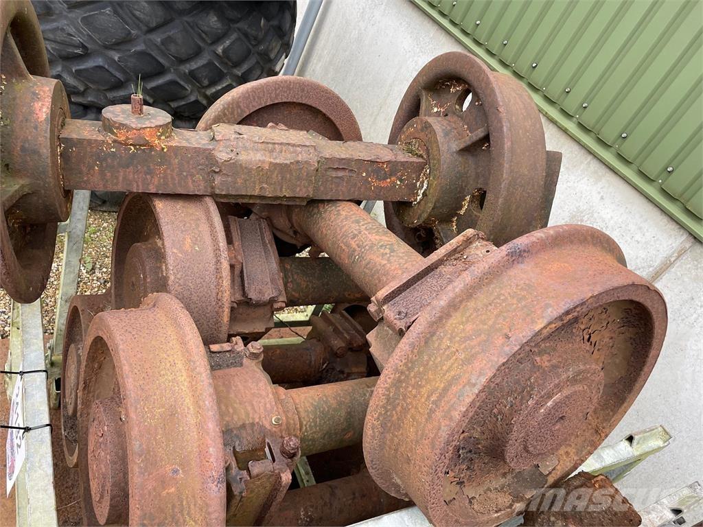  Skinnehjul ø450 mm + flange Rehvid, rattad ja veljed