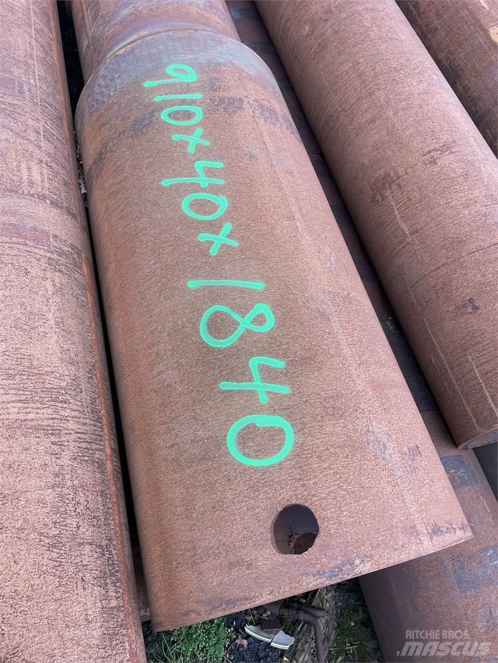  Stålrør ø910x40x1840 mm Torujuhtmete tehnika