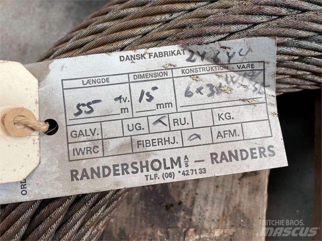  Stålwire Ø15 mm Kraanade varuosad ja varustus