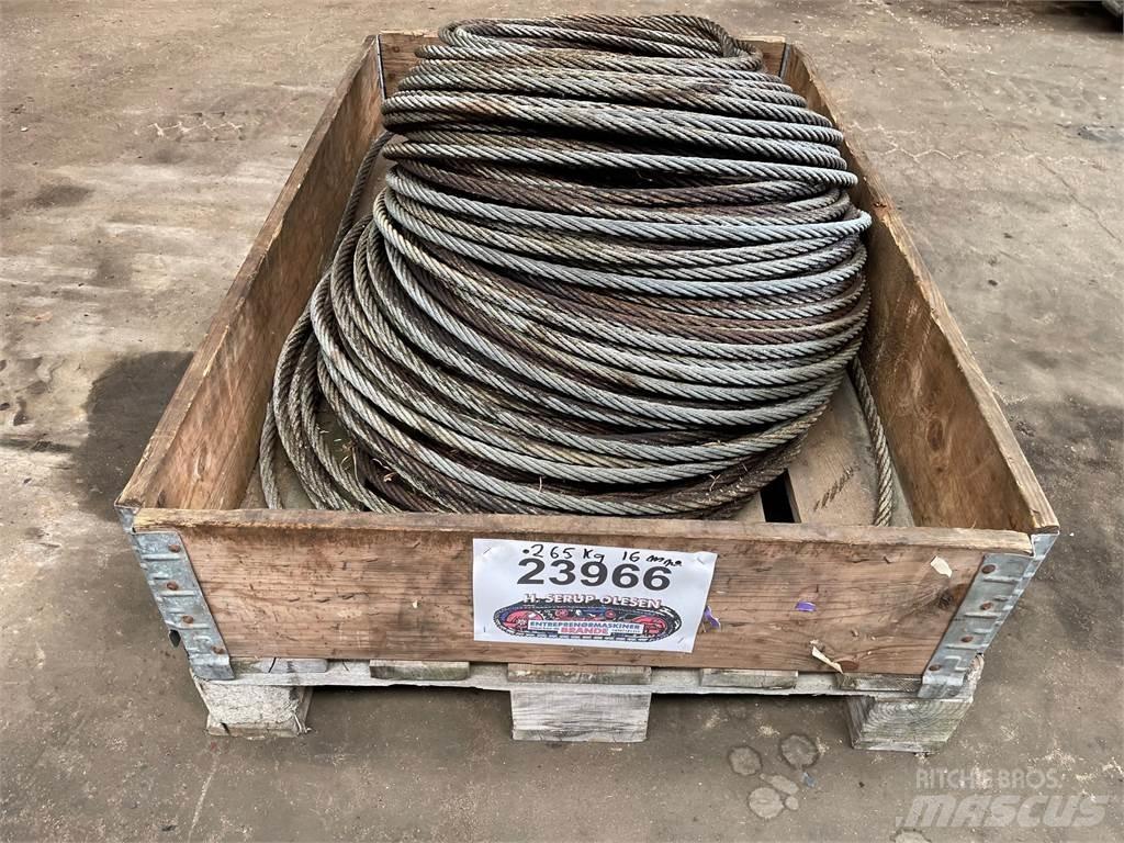  Stålwire Ø16 mm Kraanade varuosad ja varustus