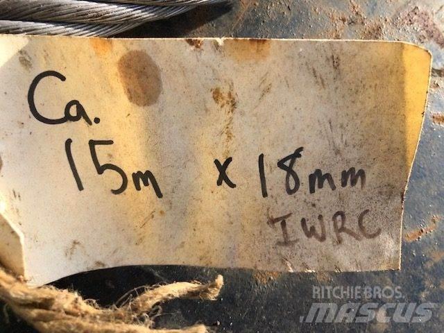  Stålwire Ø18 mm Kraanade varuosad ja varustus