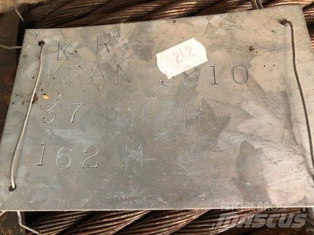  Stålwire Ø37 mm Kraanade varuosad ja varustus