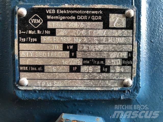 VEB kølekompressor - 4 cyl. Kompressorid