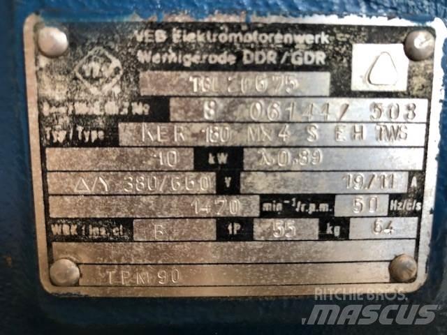VEB kølekompressor - 4 cyl. Kompressorid