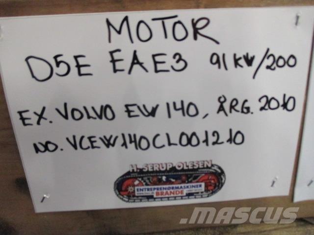 Volvo D5E EAE3 motordele Mootorid