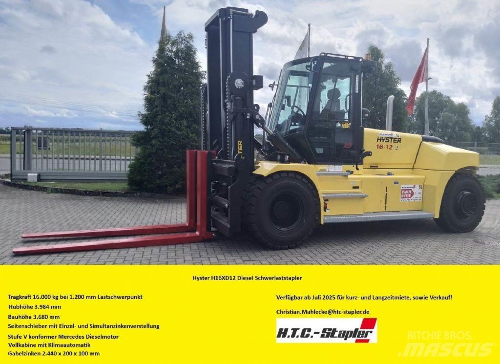 Hyster H16XD12 Diiseltõstukid
