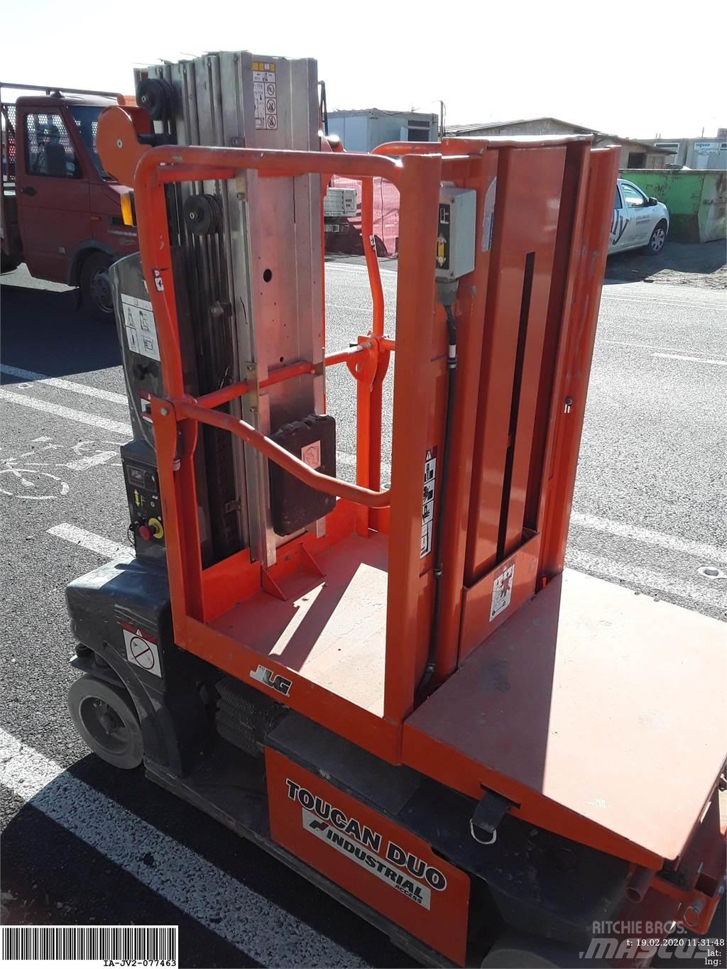 JLG Toucan duo Vertikaalsed mast tõstukid