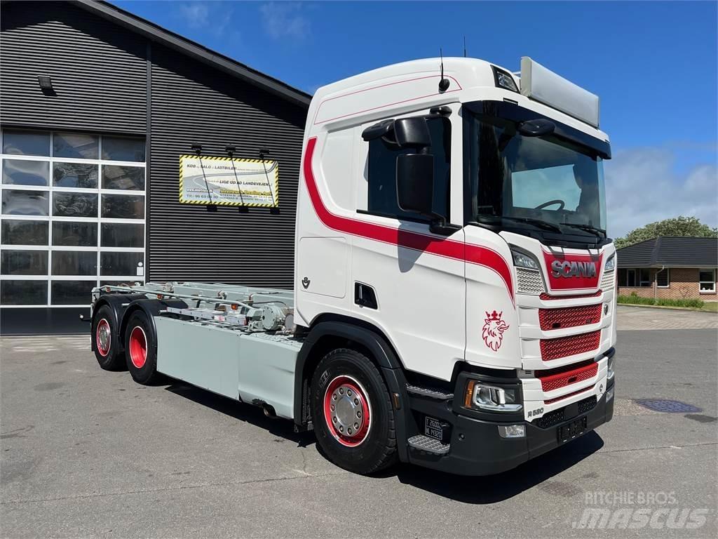 Scania R520 hejs Trossüsteemiga vahetuskere veokid