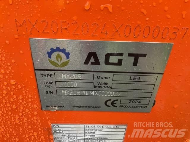 AGT MX20R Roomikekskavaatorid