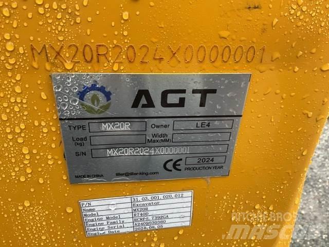 AGT MX20R Roomikekskavaatorid