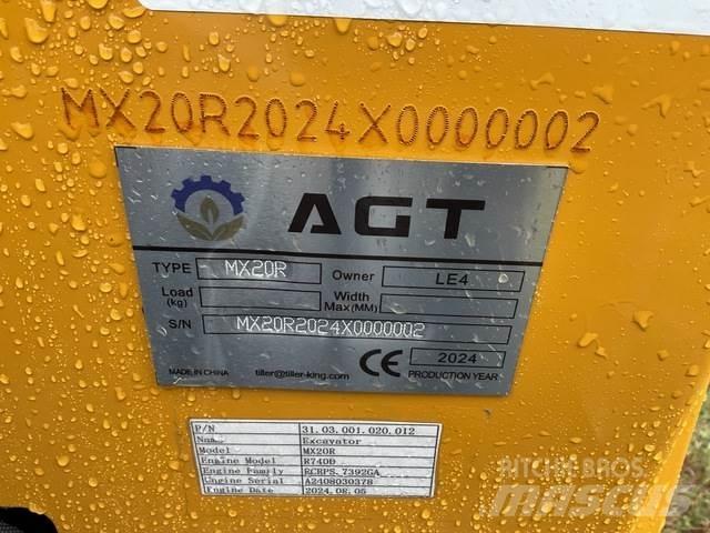 AGT MX20R Roomikekskavaatorid