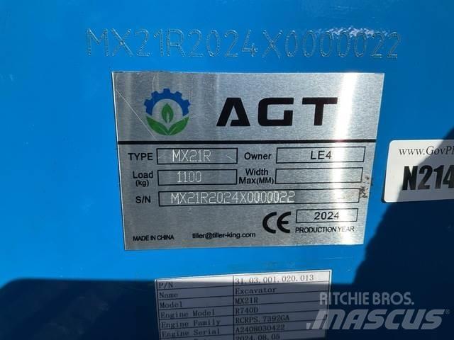 AGT MX21R Roomikekskavaatorid