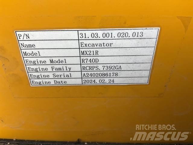 AGT MX21R Roomikekskavaatorid
