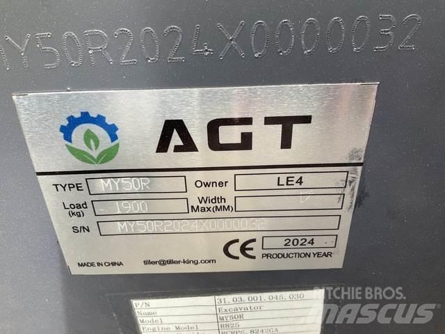 AGT MY50R Roomikekskavaatorid