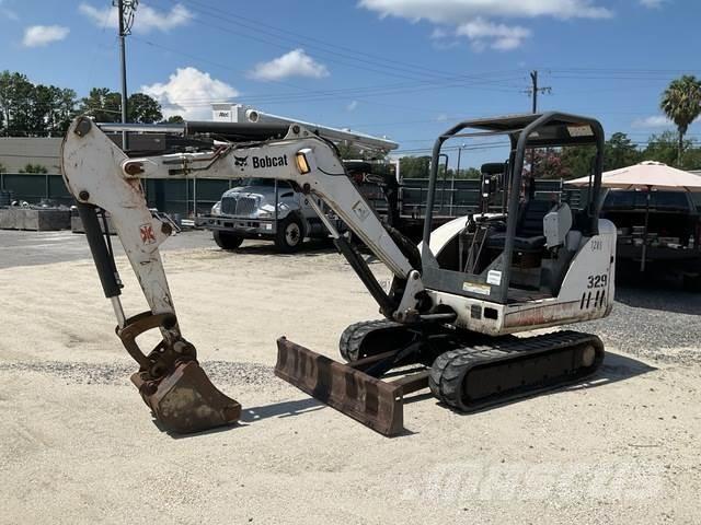 Bobcat 329G Roomikekskavaatorid