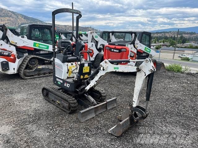 Bobcat E10 Roomikekskavaatorid
