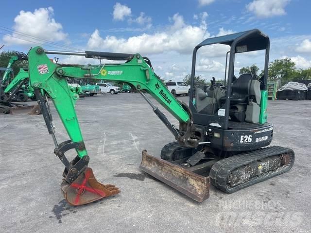 Bobcat E26 Roomikekskavaatorid