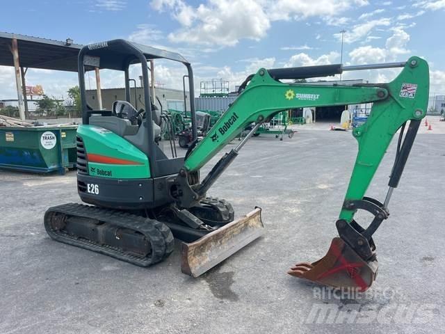Bobcat E26 Roomikekskavaatorid