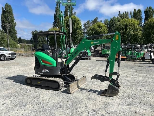 Bobcat E26 Roomikekskavaatorid